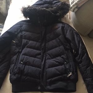 North face winter coat